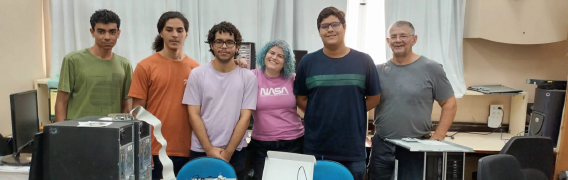 Foto da equipe responsável pelo projeto