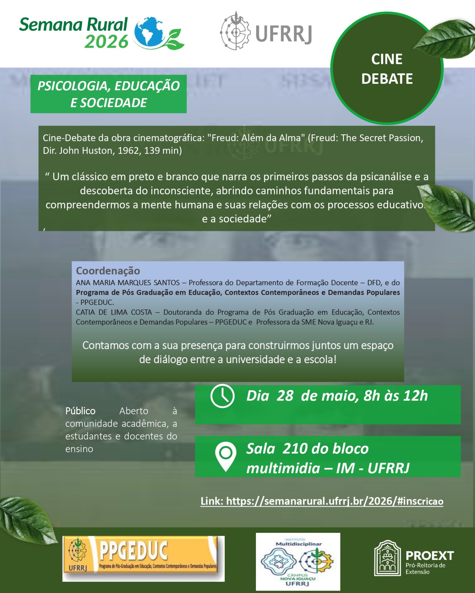 CineDebate — Semana Rural 2026
